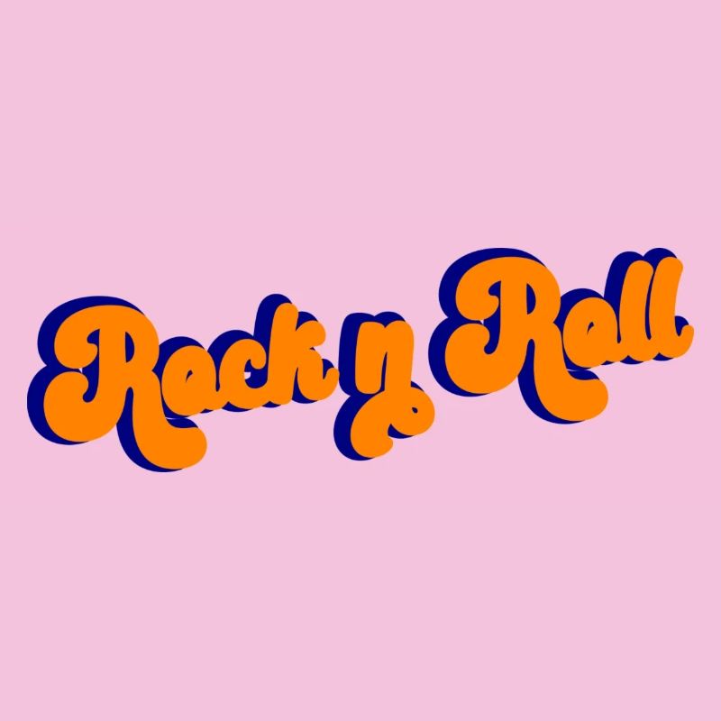 Rock and Roll Design Rétro