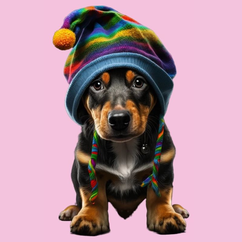 Pup élégant