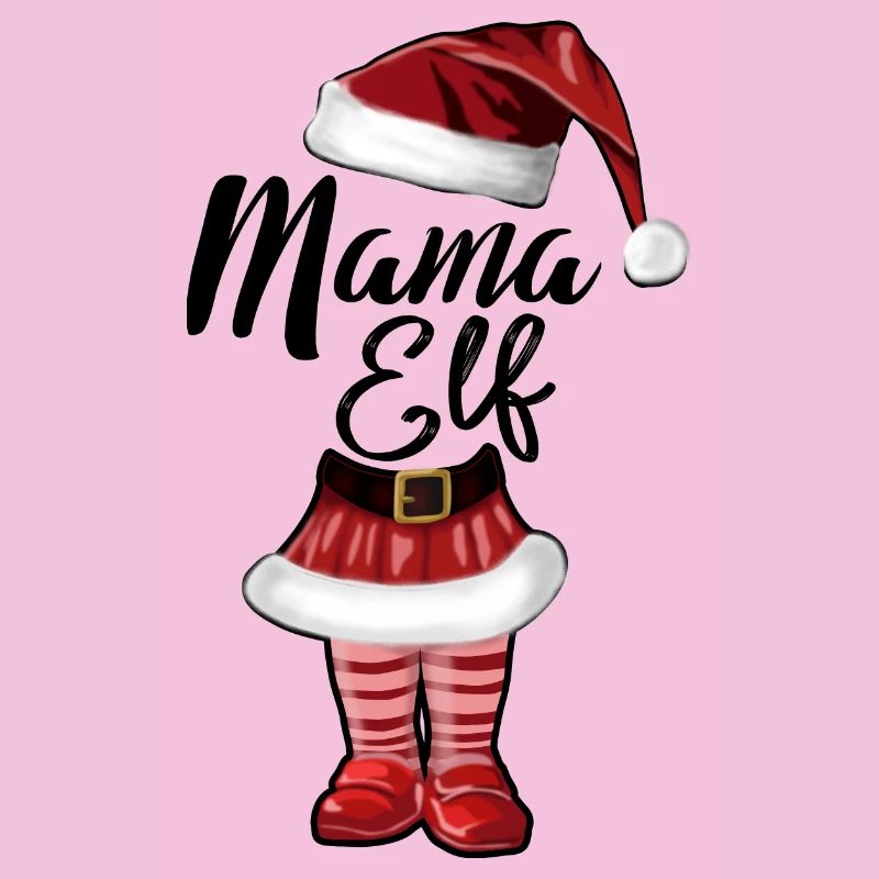 Maman Elfe – Drôle de design de Noël