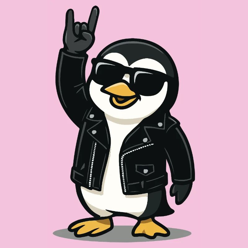 Rock'n'Roll Penguin