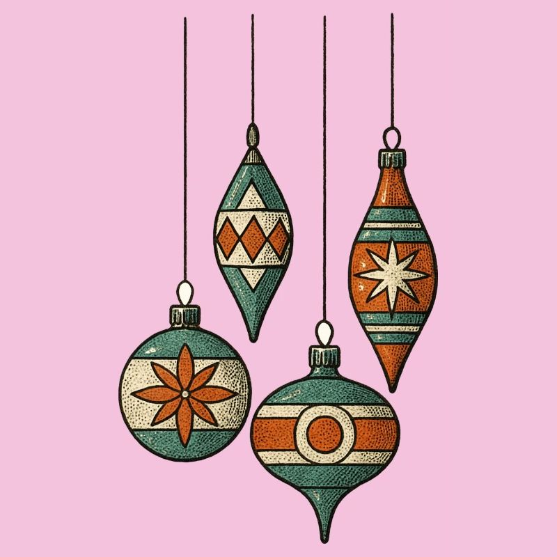 Boules de Noël - Joyeux Noël 