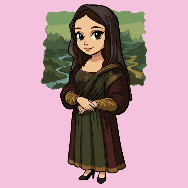 Mona-Lisa-Chibi-Stil