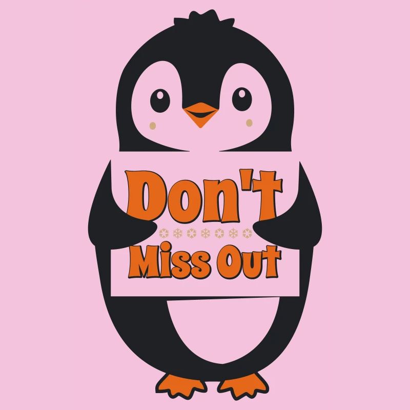 Pinguin, verpassen Sie nichts