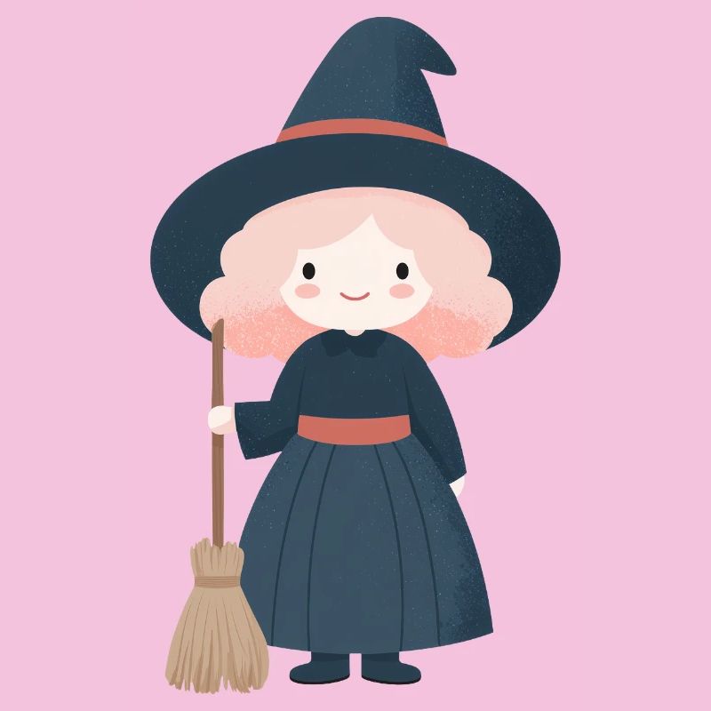 Halloween witch, kid style