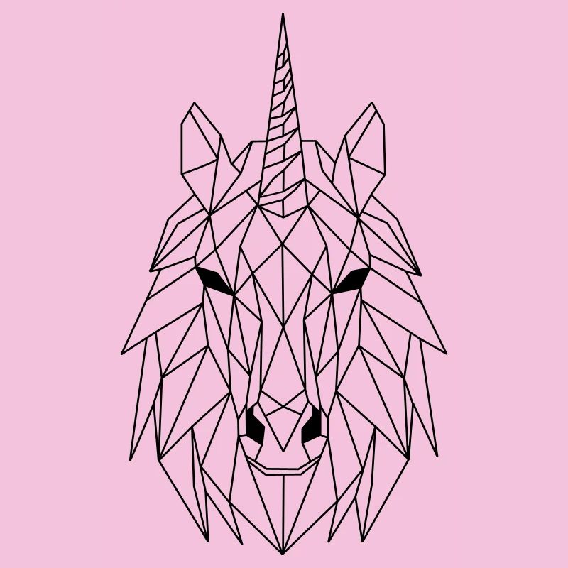 Einhorn Polygon