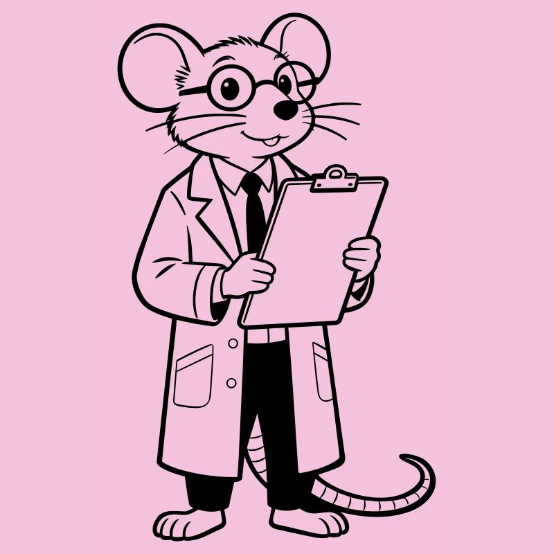 Souris scientifique