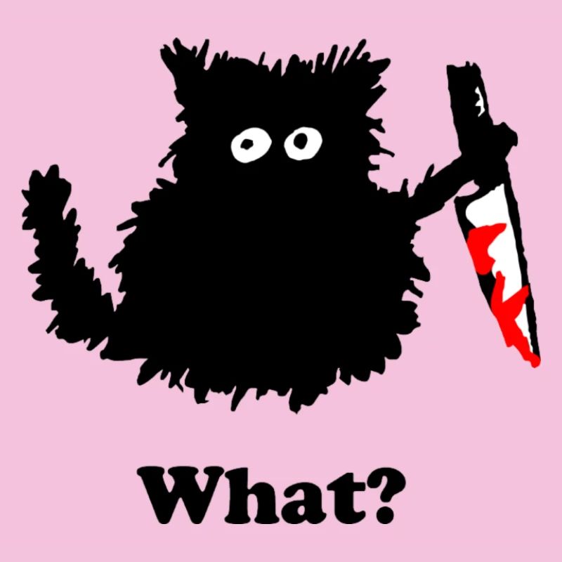 Murder Kitten Sticker