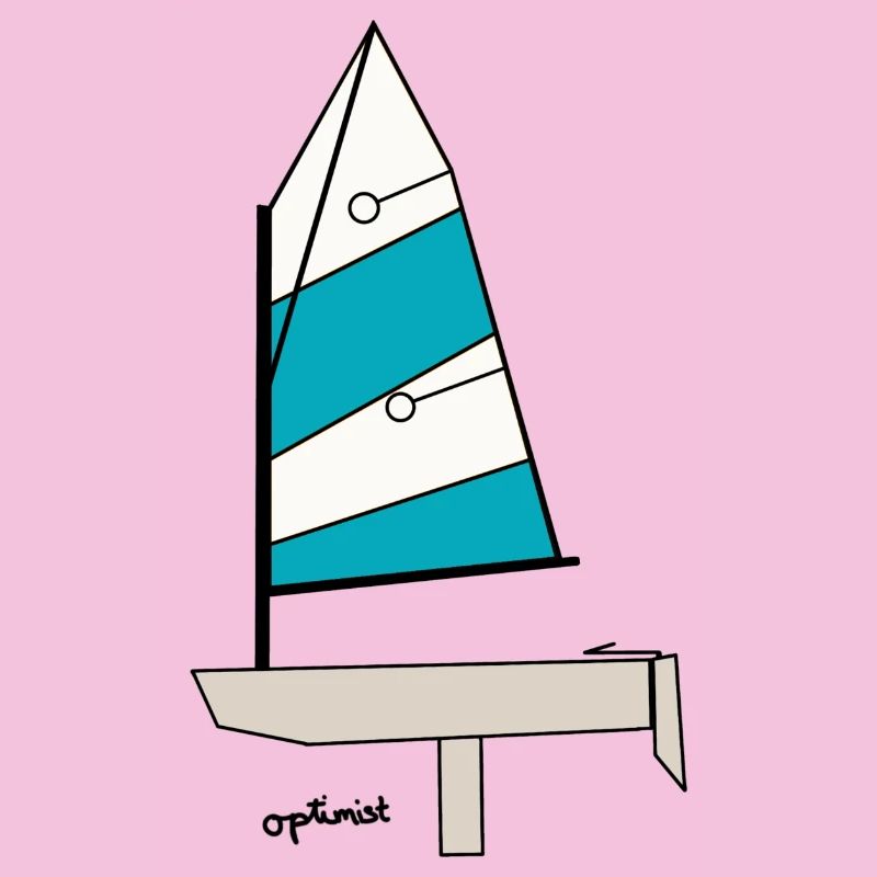 Optimist Segelboot Variante 3