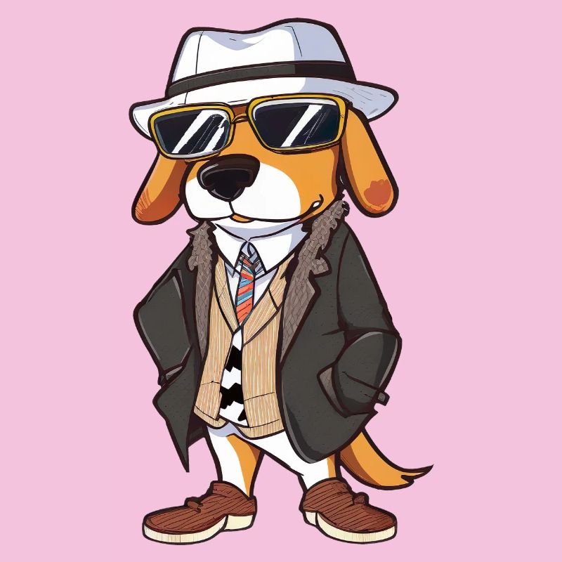 Beagle Hat Sunglasses