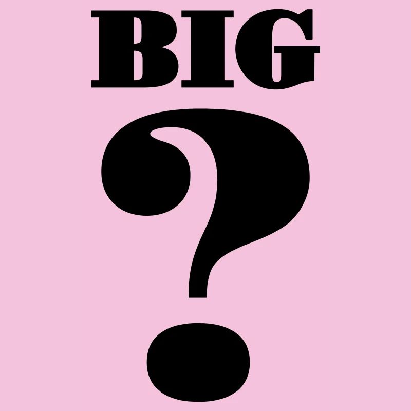 Big question mark