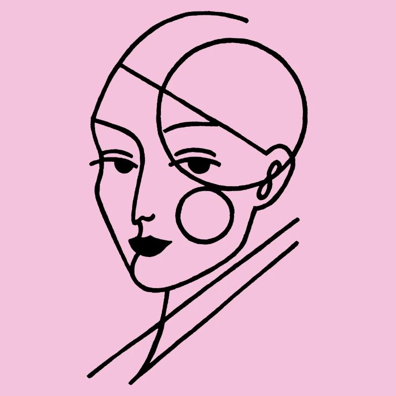 Black Geometric Human