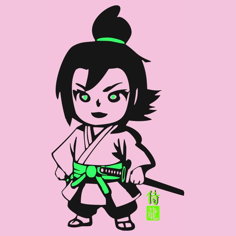 Kleiner Samurai 