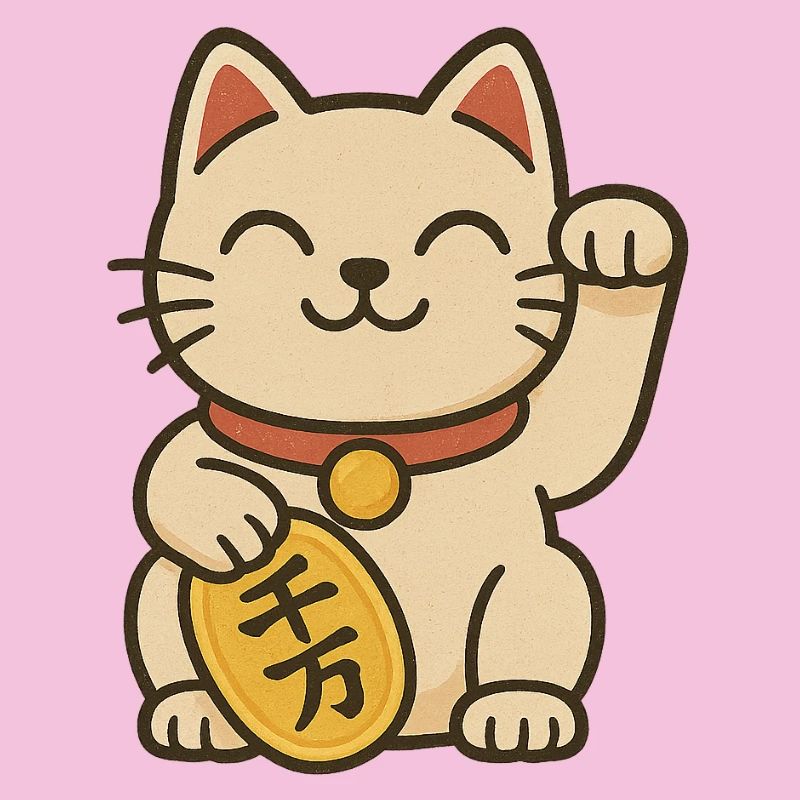 Maneki Neko Fortune Coin