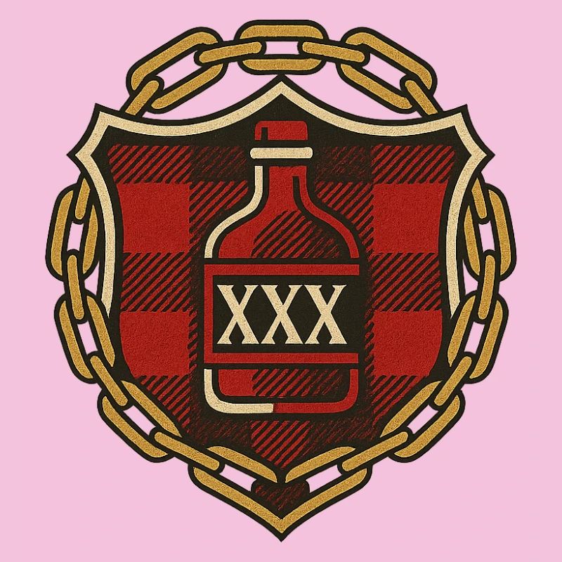 XXX Bottle Shield Patch