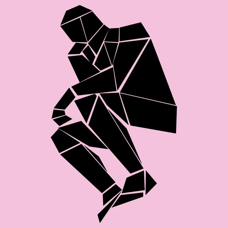The thinker of triangles and squares