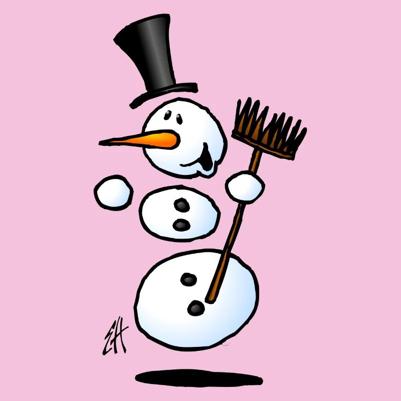 Tanzen Schneemann