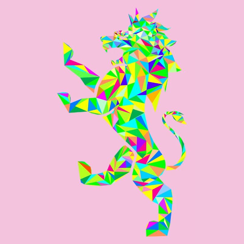 Polygone du Lion coloré