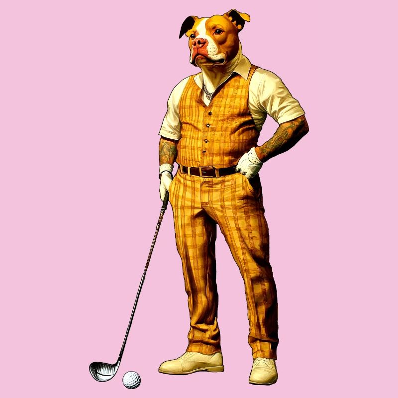 Pitbull Golfer