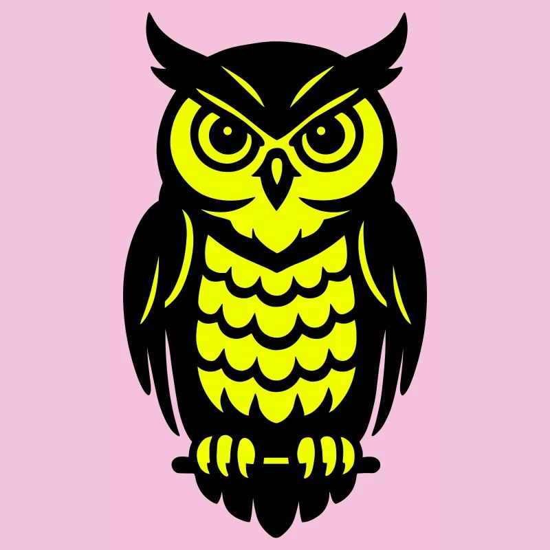 Pop Art hiboux design