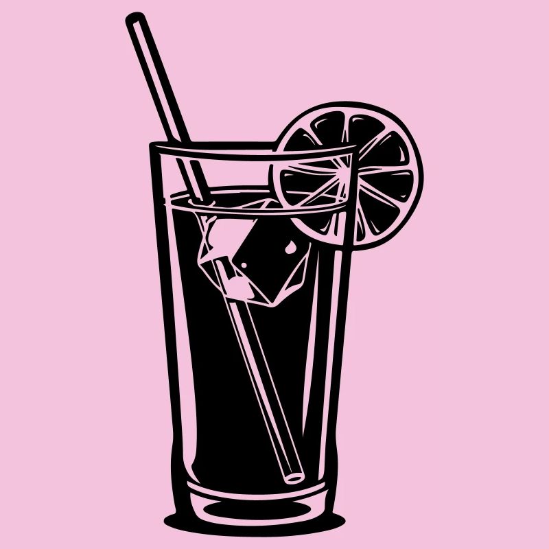 Verre à boisson au citron