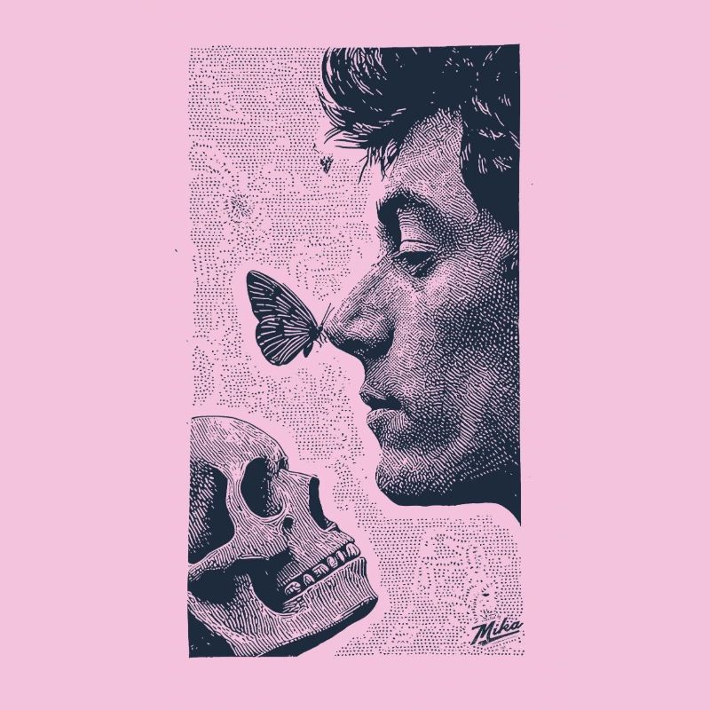 Skull and Butterfly