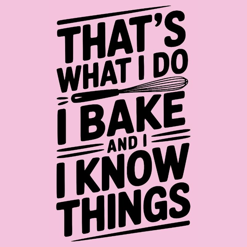 That’s What I Do I Bake and I Know Things