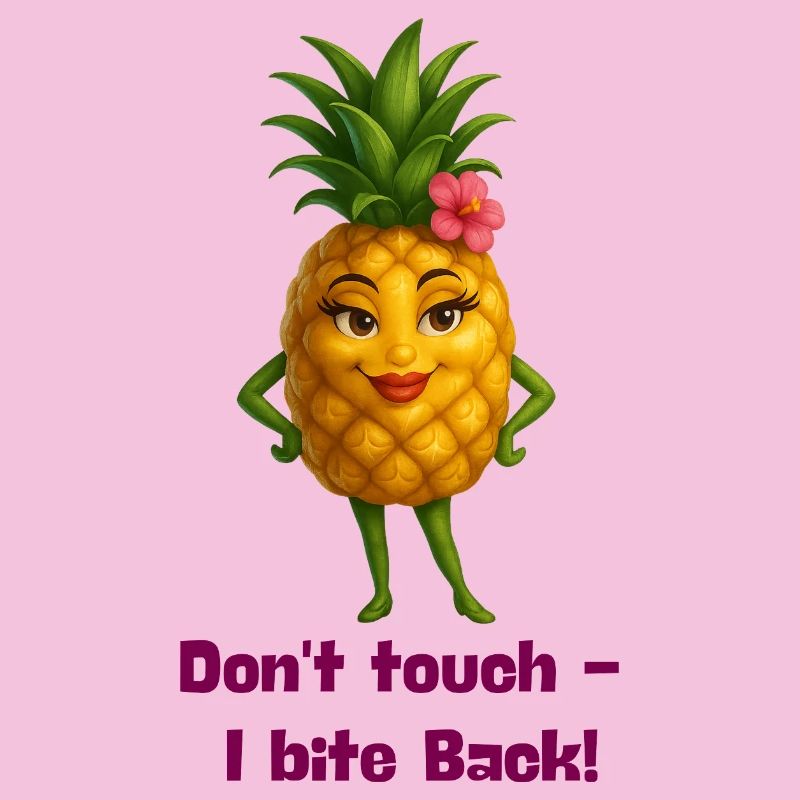 Don't touch pineapple