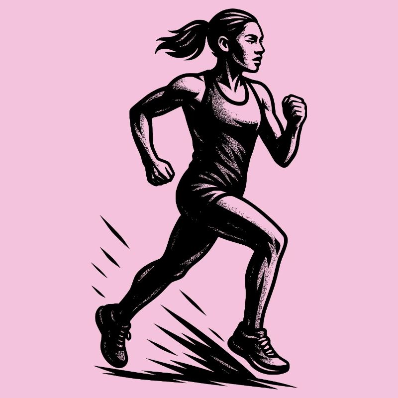 Klare Running Botschaft