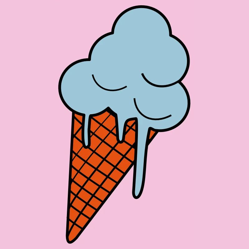 Schmelzendes Eis