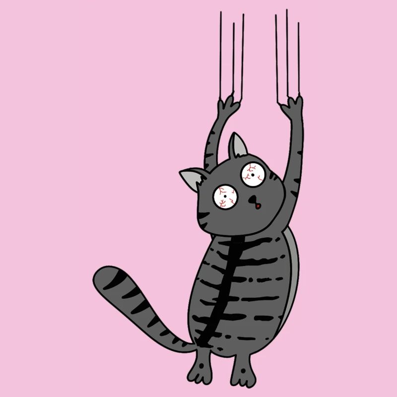 Panic Cat Version rayée