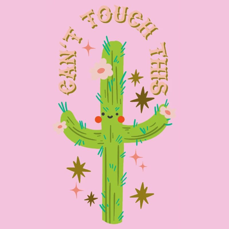 Can't touch this - Prickly cactus design