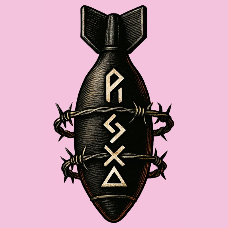 Underground Barbed Wire Bomb