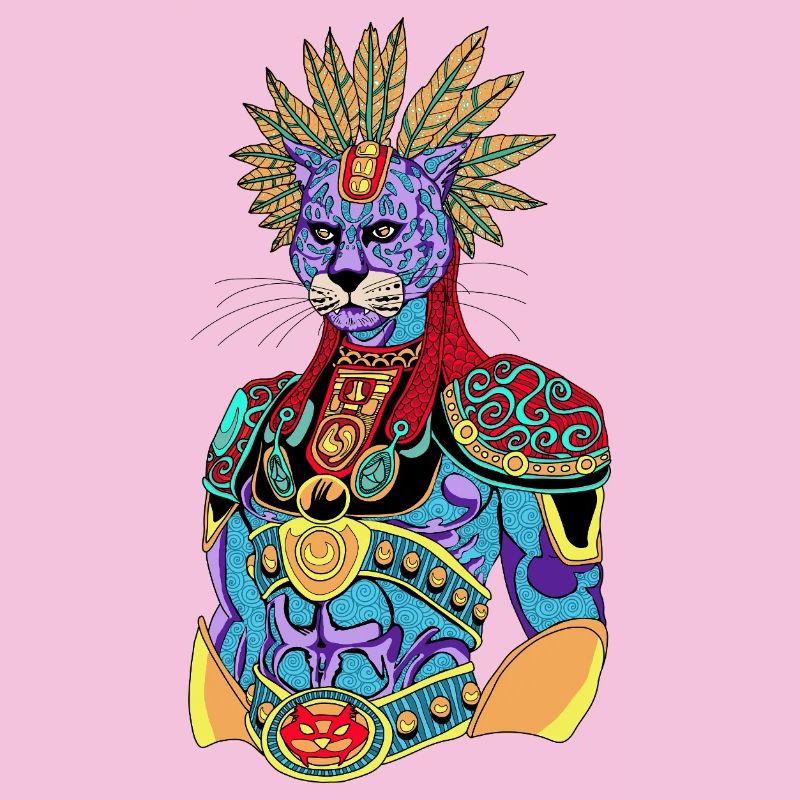 Regenbogenkatzen-Krieger