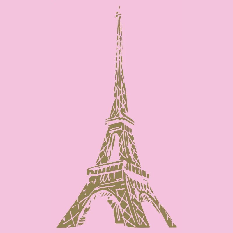 Eiffelturm Paris minimalistisches Wahrzeichen