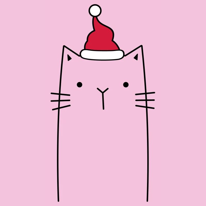 Cat Nicholas Christmas cap gift idea