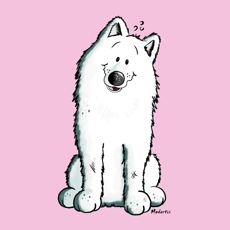 Cute Samoyed