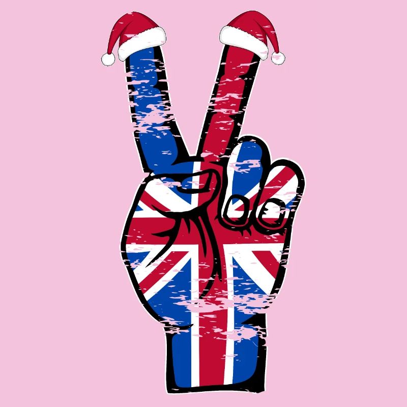 Drapeau britannique Noël symbole de la paix utilisé