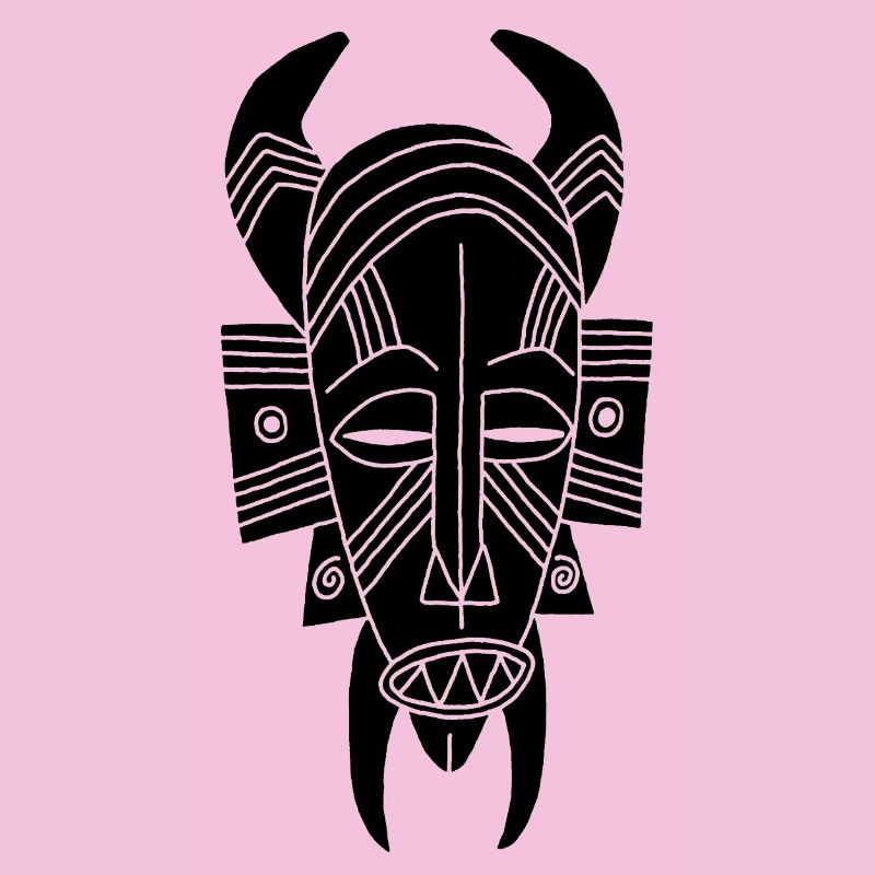 Afrikanischer schwarzer Dämon
