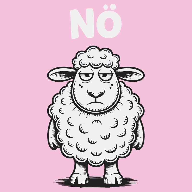 Lower Austria – Grumpy Sheep Humor Design