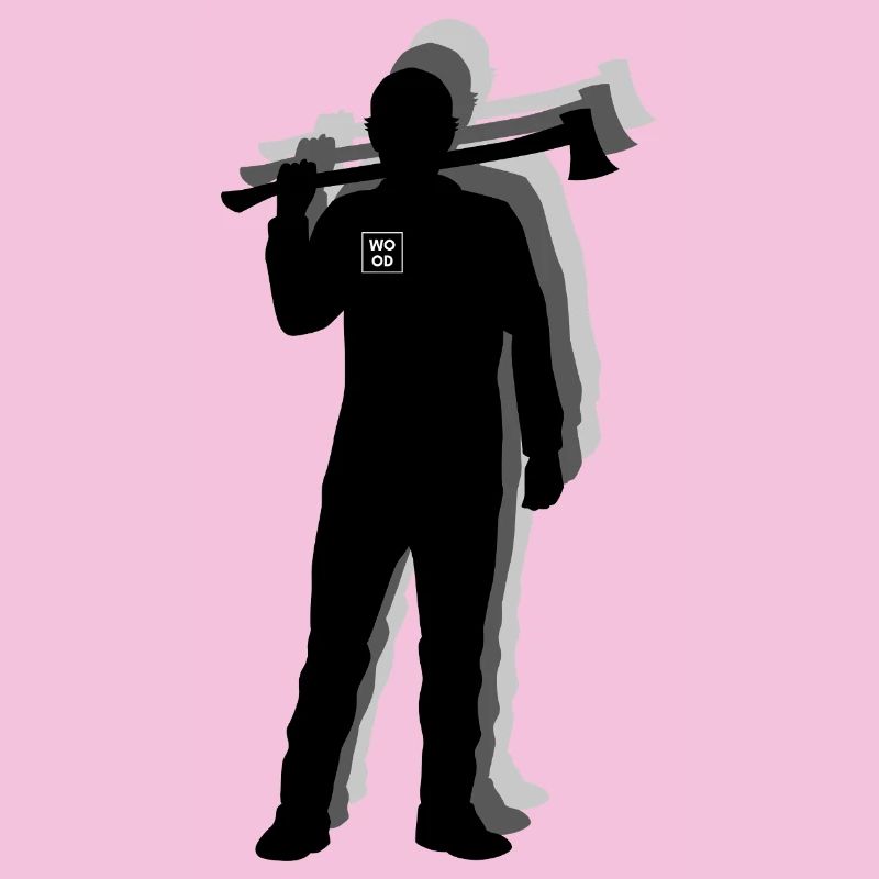 Lumberjack Shadow with Lumber Load