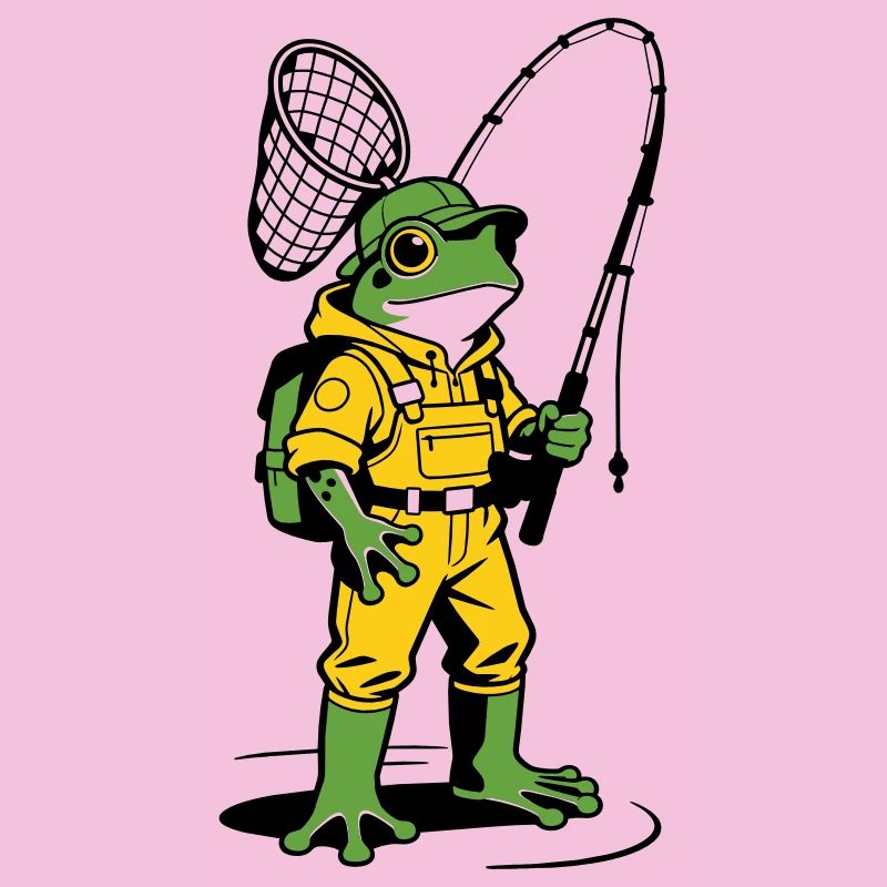 Pêcheur de grenouilles