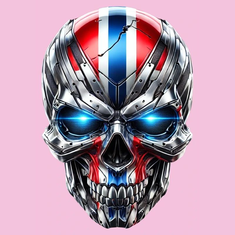 Couleurs du drapeau du Cyber Skull