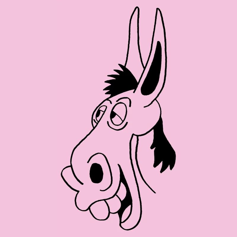 Black donkey