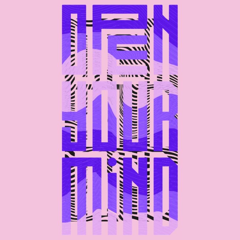 Neon Block Gradient