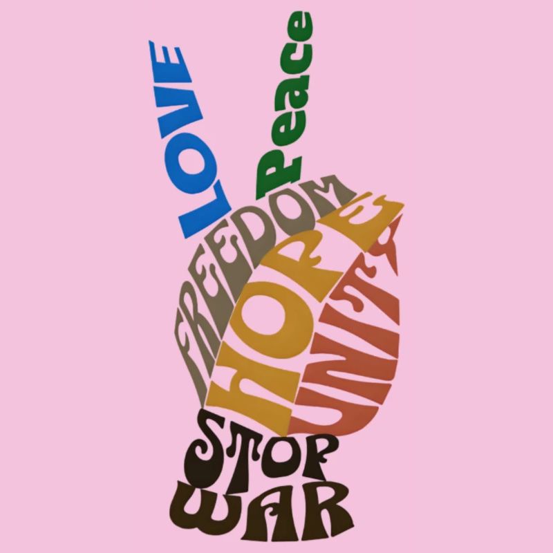Message vibrant Liberté Design