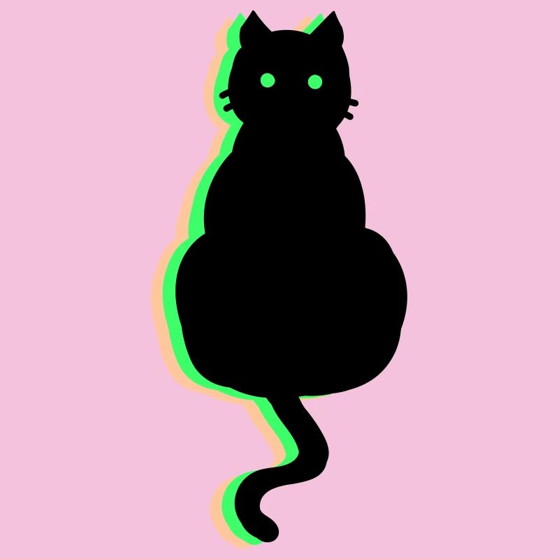 Neon Katze