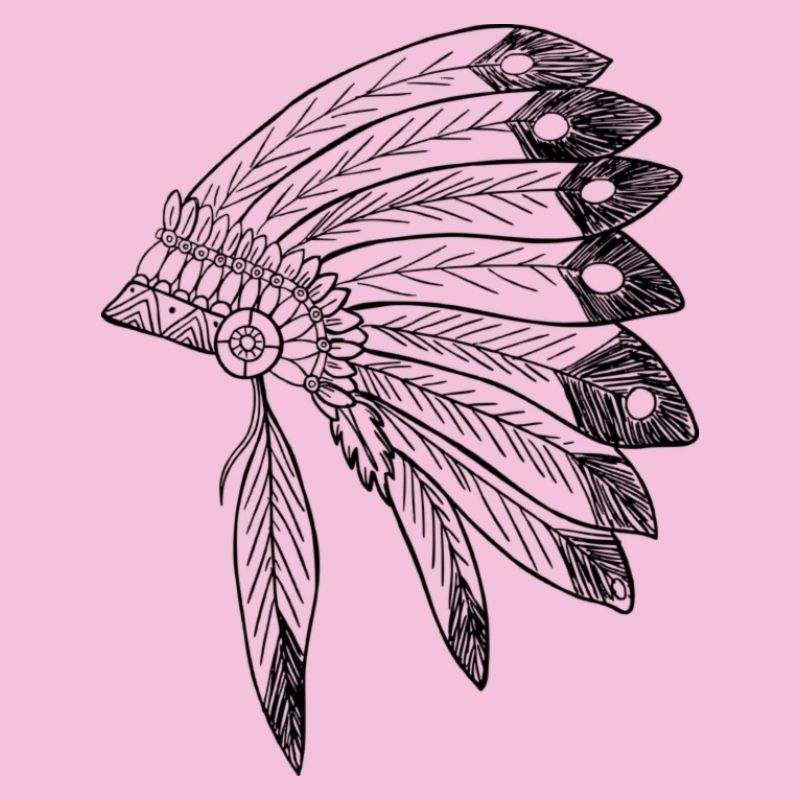 Indianer, Federn