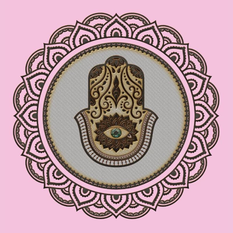 Elégante main hamsa