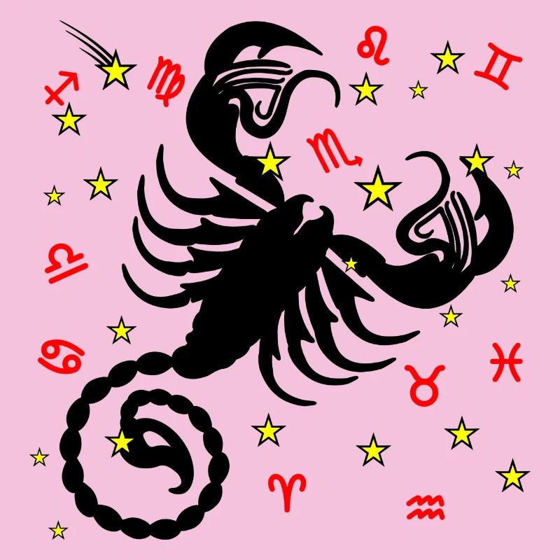 Sternzeichen Stern Logo Skorpion
