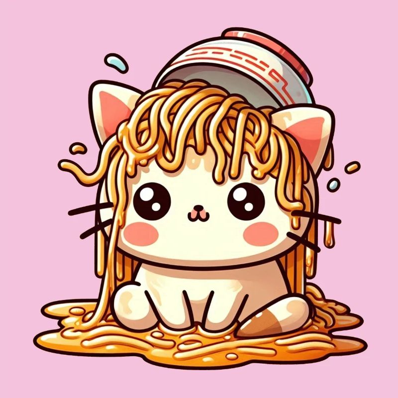 Ramen Cat-tastrophe ! Le chat Ramen